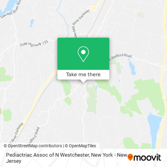 Pediactriac Assoc of N Westchester map