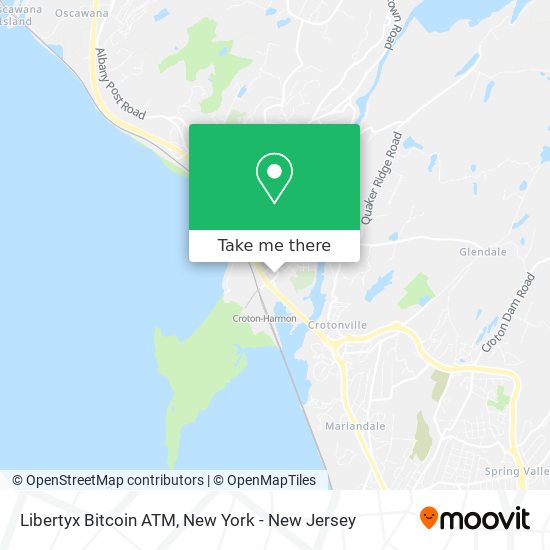 Libertyx Bitcoin ATM map