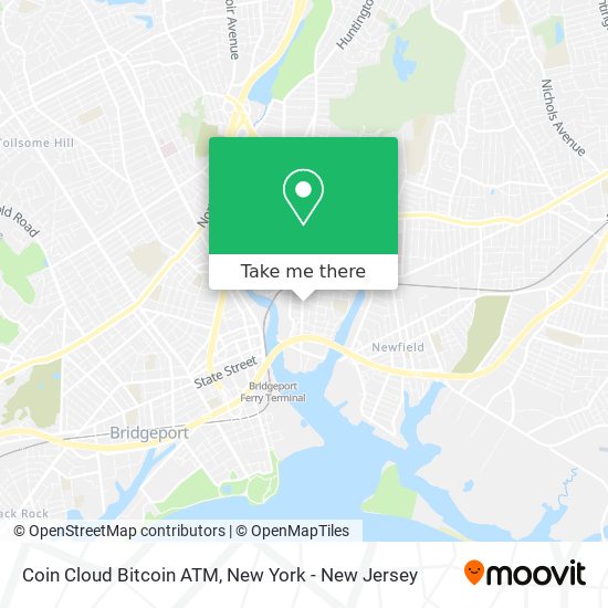 Mapa de Coin Cloud Bitcoin ATM