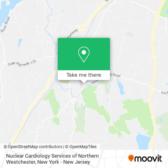 Nuclear Cardiology Services of Northern Westchester map