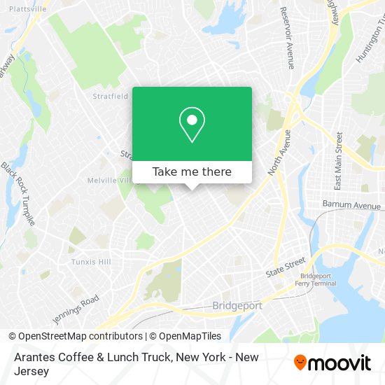 Mapa de Arantes Coffee & Lunch Truck