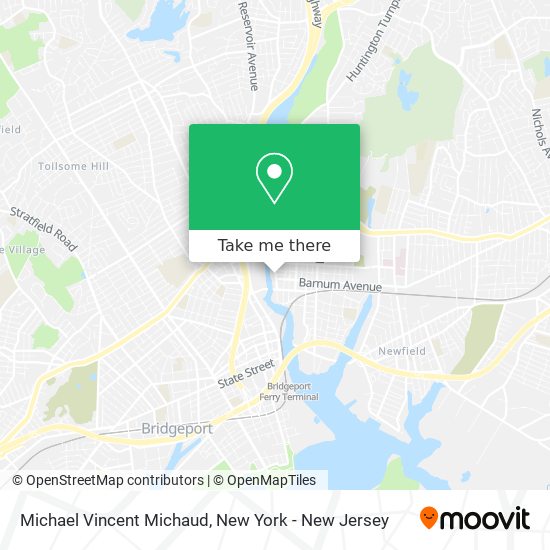 Michael Vincent Michaud map