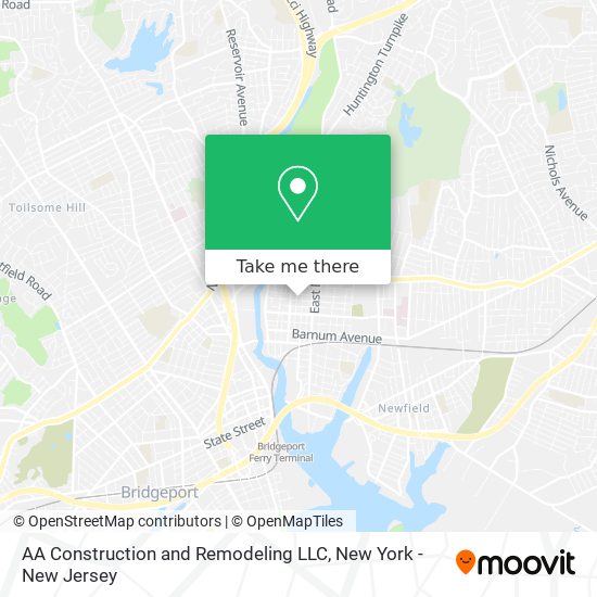 Mapa de AA Construction and Remodeling LLC