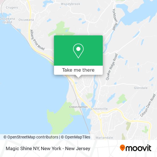 Magic Shine NY map