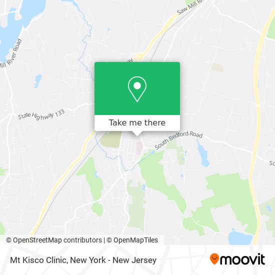 Mt Kisco Clinic map