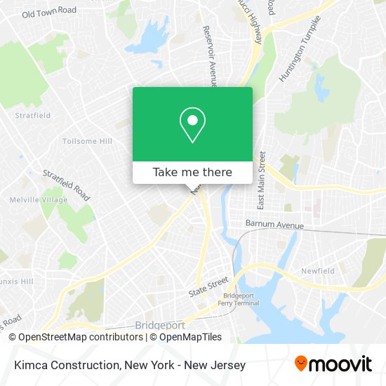 Kimca Construction map