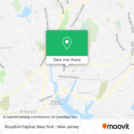 Mapa de Royalton Capital