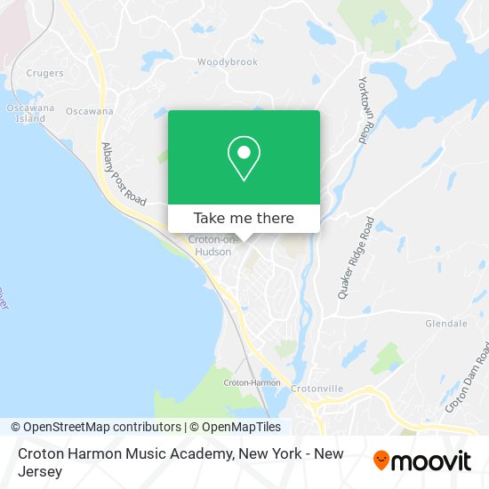 Croton Harmon Music Academy map