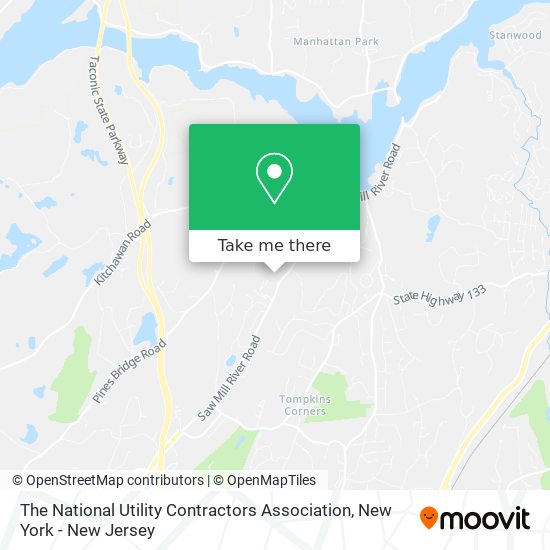 The National Utility Contractors Association map