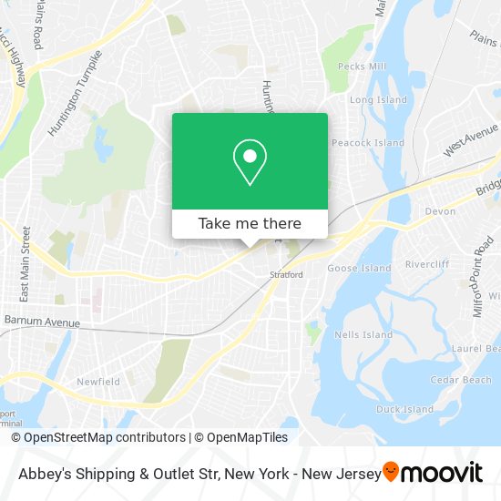 Mapa de Abbey's Shipping & Outlet Str