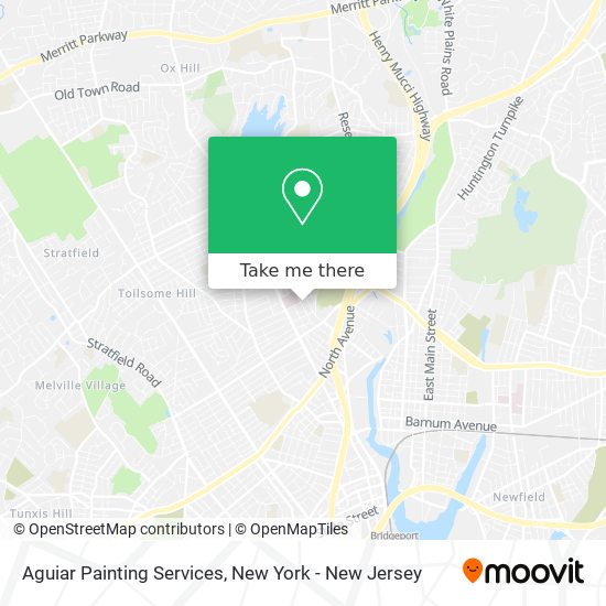 Aguiar Painting Services map