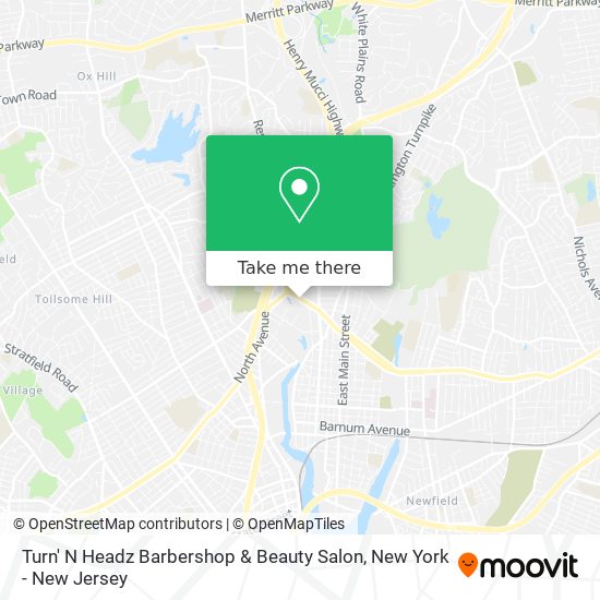 Turn' N Headz Barbershop & Beauty Salon map