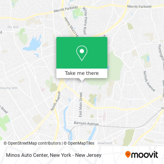 Minos Auto Center map