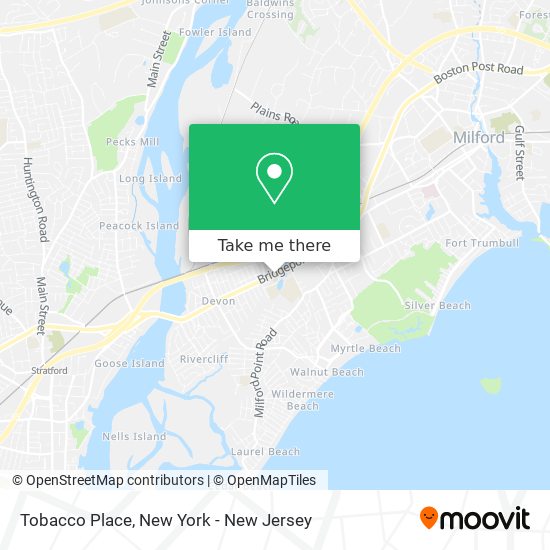 Tobacco Place map