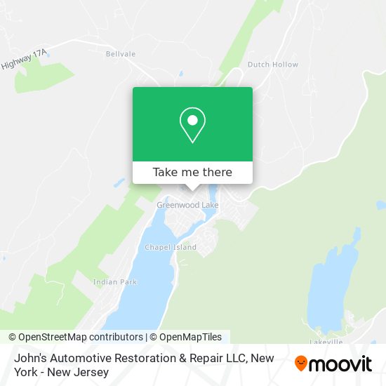 Mapa de John's Automotive Restoration & Repair LLC