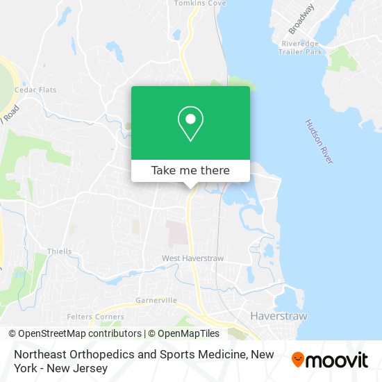 Mapa de Northeast Orthopedics and Sports Medicine