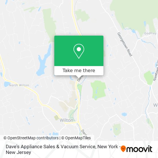 Dave's Appliance Sales & Vacuum Service map