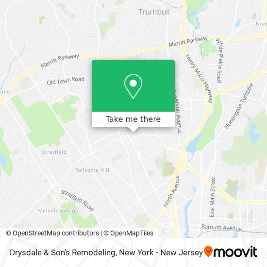 Drysdale & Son's Remodeling map