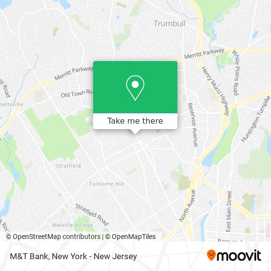 M&T Bank map