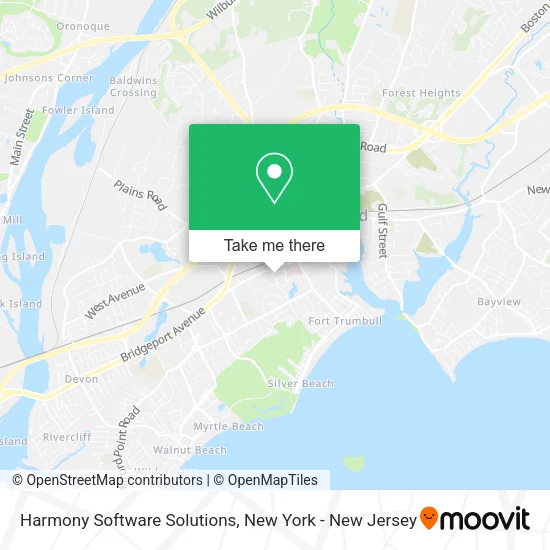 Harmony Software Solutions map