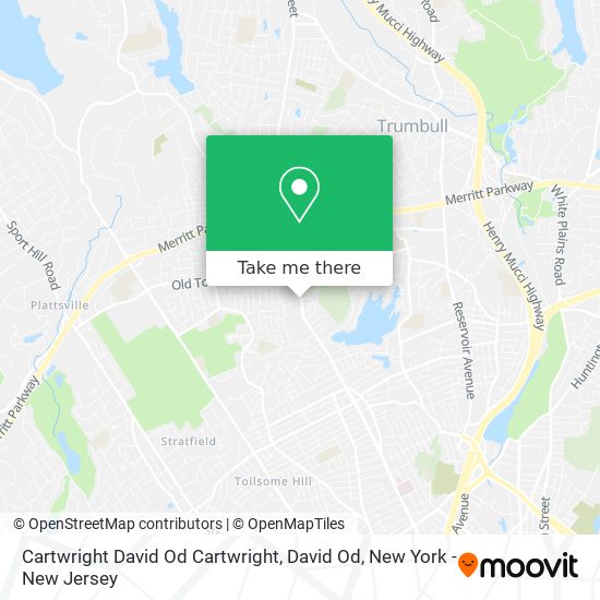 Cartwright David Od Cartwright, David Od map