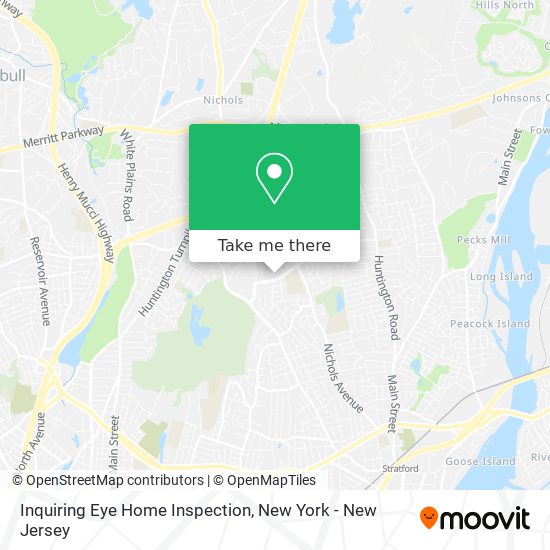 Inquiring Eye Home Inspection map