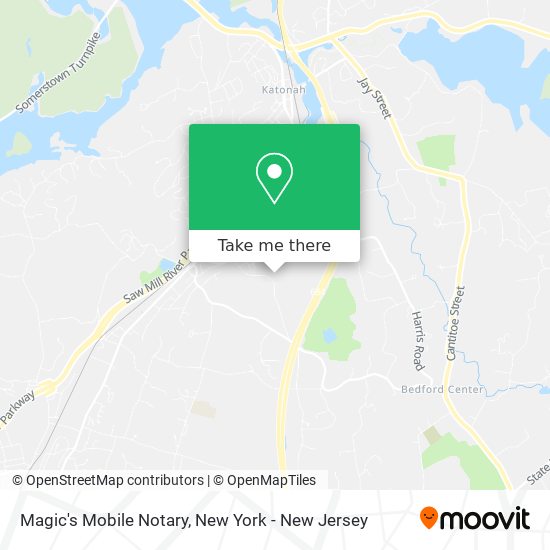 Magic's Mobile Notary map