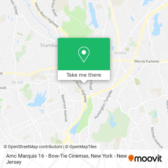 Mapa de Amc Marquis 16 - Bow-Tie Cinemas