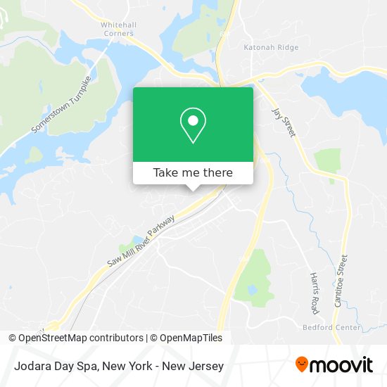 Jodara Day Spa map