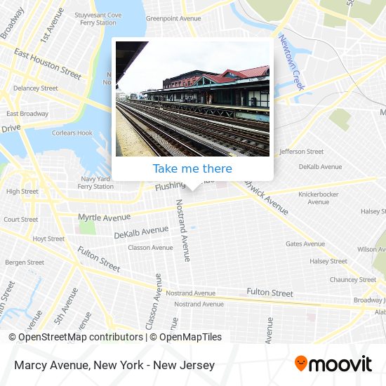 Mapa de Marcy Avenue