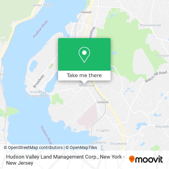 Mapa de Hudson Valley Land Management Corp.