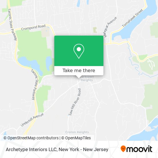 Archetype Interiors LLC map