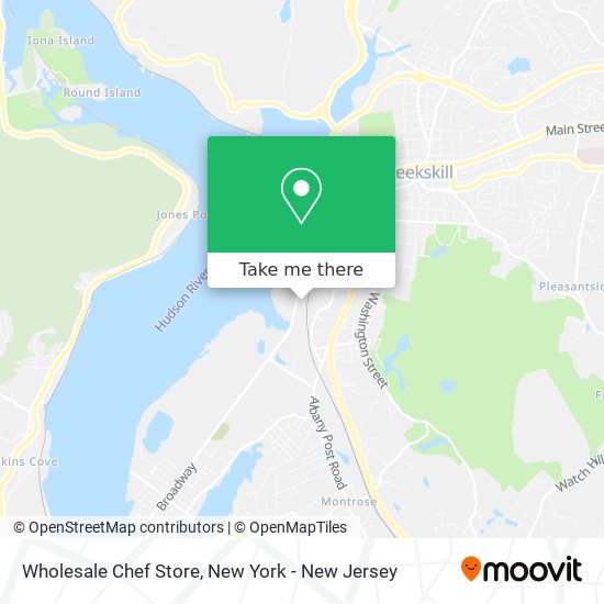 Wholesale Chef Store map