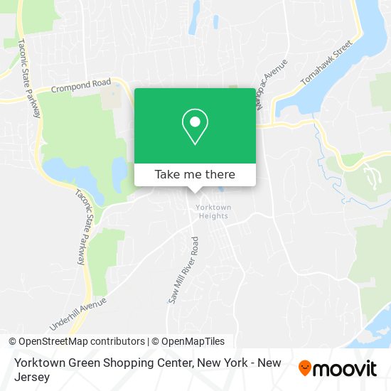 Mapa de Yorktown Green Shopping Center