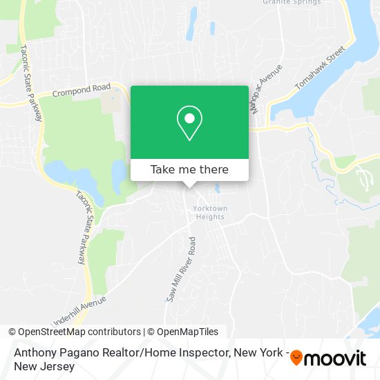 Mapa de Anthony Pagano Realtor / Home Inspector