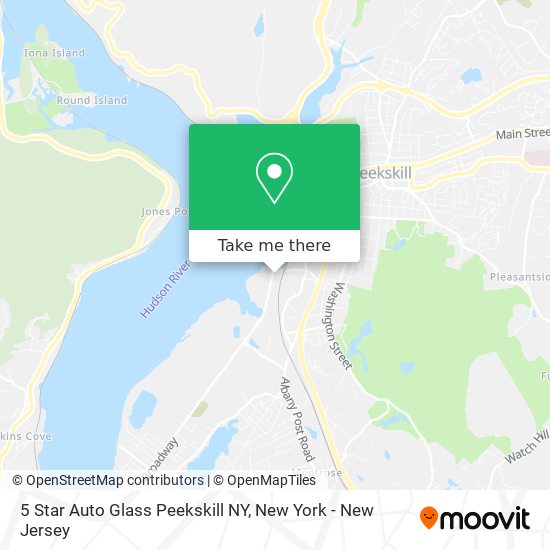 Mapa de 5 Star Auto Glass Peekskill NY