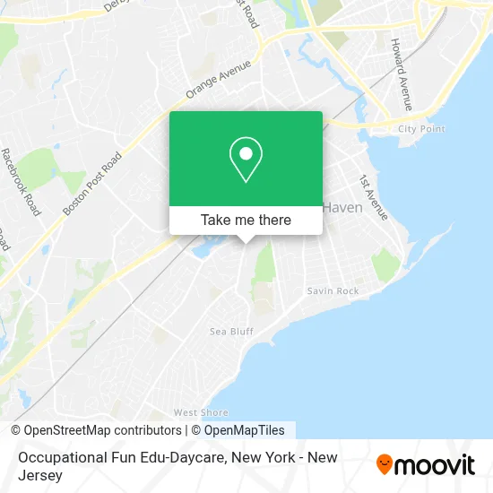 Occupational Fun Edu-Daycare map