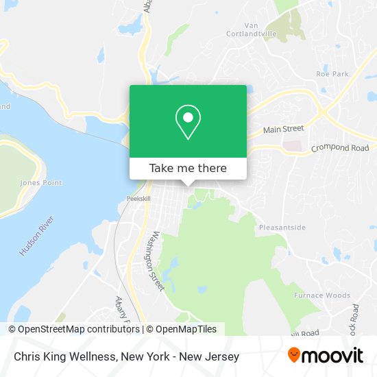 Chris King Wellness map