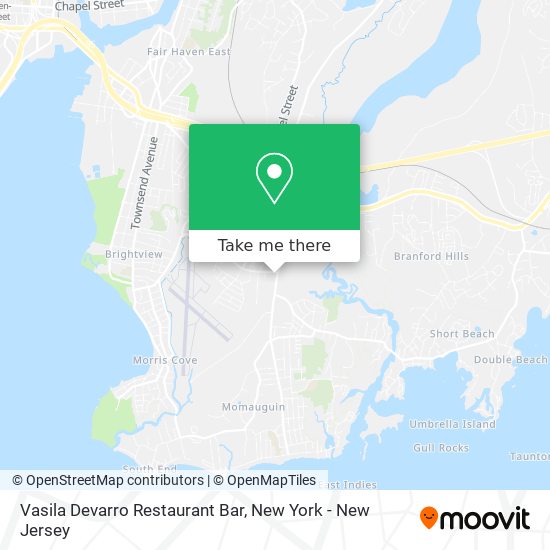Vasila Devarro Restaurant Bar map