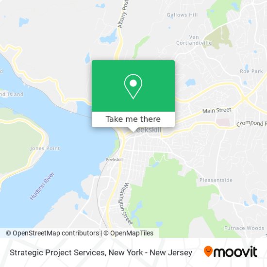 Strategic Project Services map