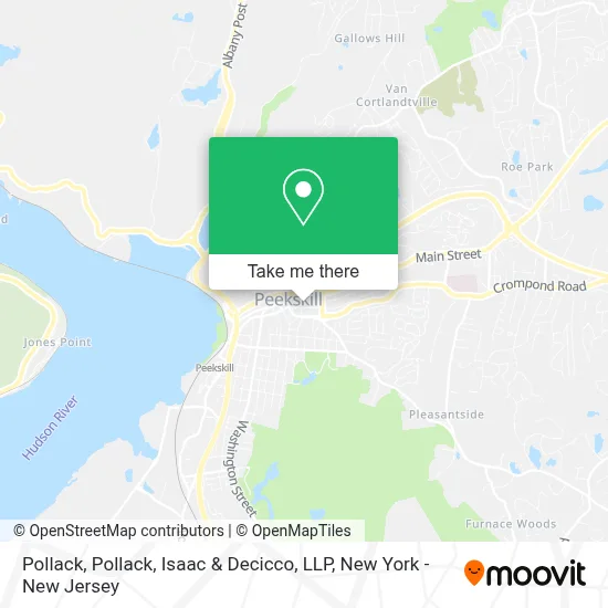 Pollack, Pollack, Isaac & Decicco, LLP map