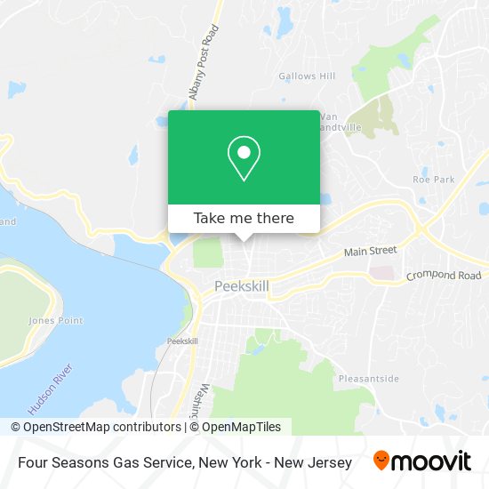 Four Seasons Gas Service map