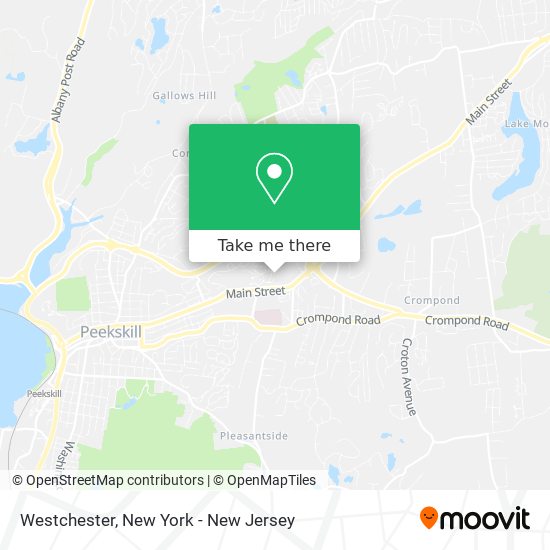 Westchester map