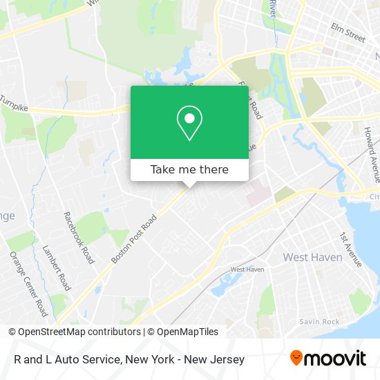 R and L Auto Service map