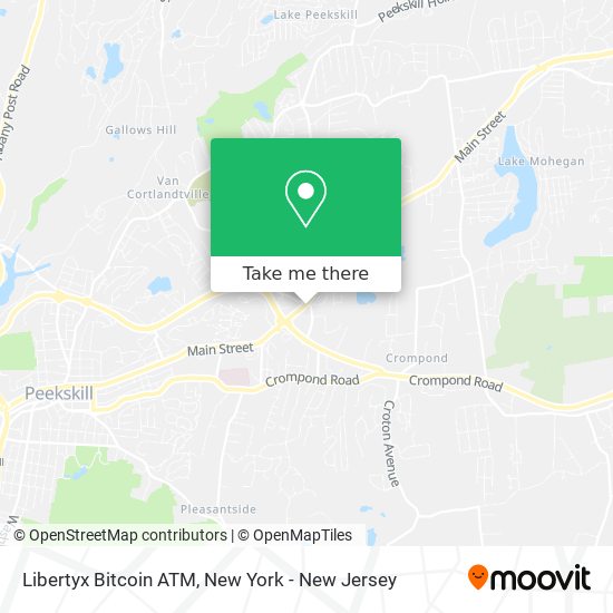 Libertyx Bitcoin ATM map