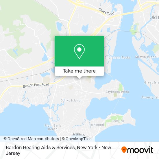 Bardon Hearing Aids & Services map