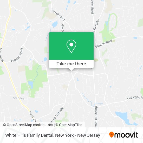 White Hills Family Dental map