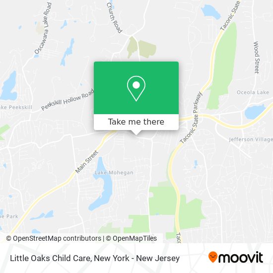 Little Oaks Child Care map