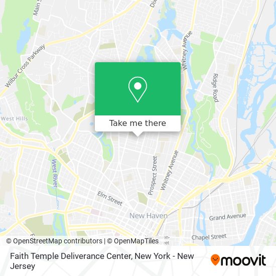 Mapa de Faith Temple Deliverance Center