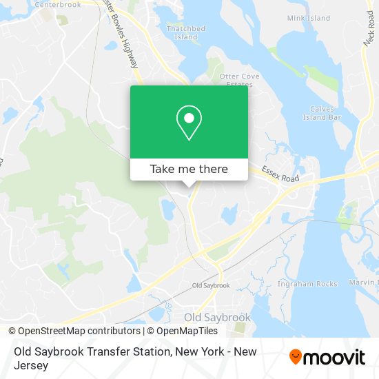 Mapa de Old Saybrook Transfer Station
